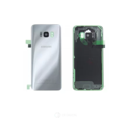 VITRE ARRIERE Neuf Original ARGENT GALAXY S8 PLUS