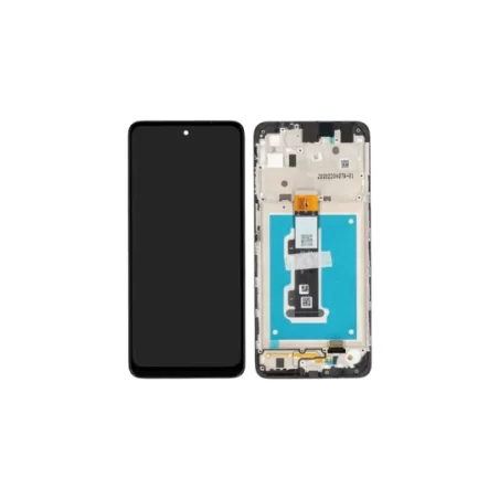 ECRAN COMPLET SANS CHASSIS Original Refurb NOIR MOTO E32