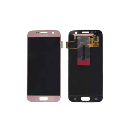 ECRAN COMPLET SANS CHASSIS Neuf Original OR ROSE GALAXY S7