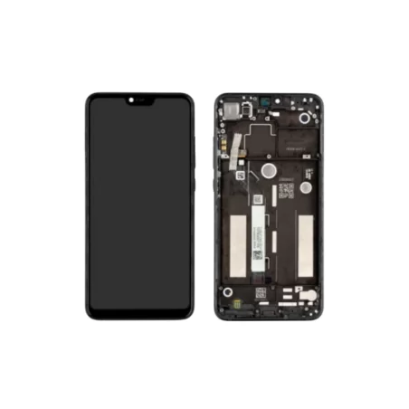 ECRAN COMPLET SANS CHASSIS Neuf OEM NOIR MI 8 LITE