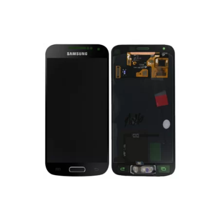 Ecran complet sans chassis noir neuf original samsung galaxy s5 mini