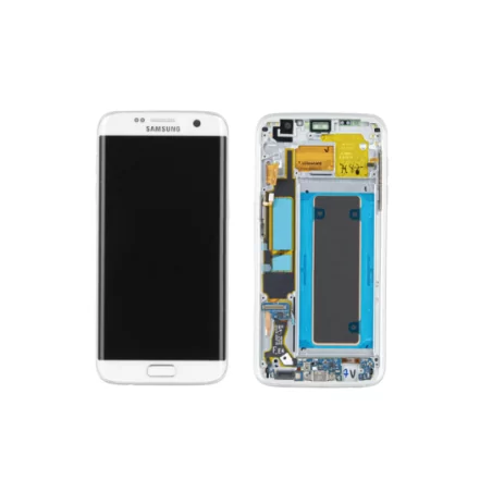 Ecran complet blanc neuf original samsung galaxy s7 edge