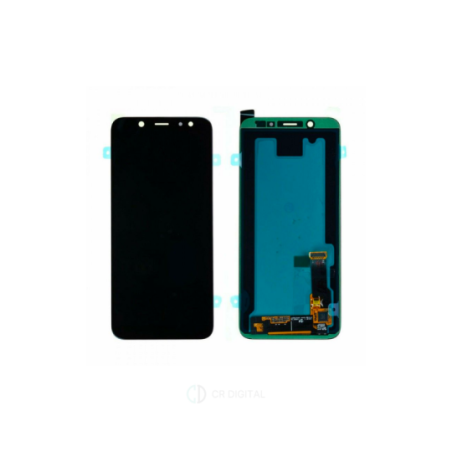 Ecran complet sans chassis noir neuf original samsung GALAXY A6 2018/GALAXY J6 - GH97-21897A / GH97-