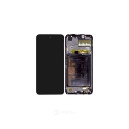 Ecran complet sans chassis noir neuf oem huawei P SMART 2021 - 02354ADC