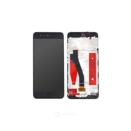 Ecran complet sans chassis noir original refurb huawei P10 - 02351DGP