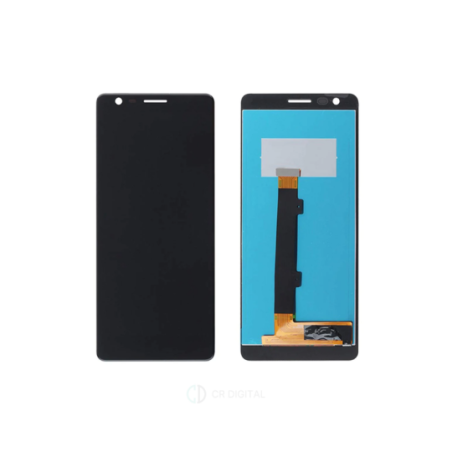 Ecran complet sans chassis noir neuf oem nokia NOKIA 3.1