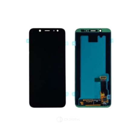 Ecran complet sans chassis noir original refurb samsung GALAXY A6 2018/GALAXY J6 - GH97-21897A / GH9