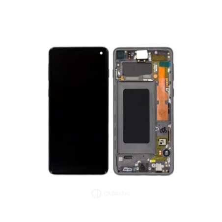 Ecran complet noir original refurb samsung GALAXY S10 - GH82-18850A