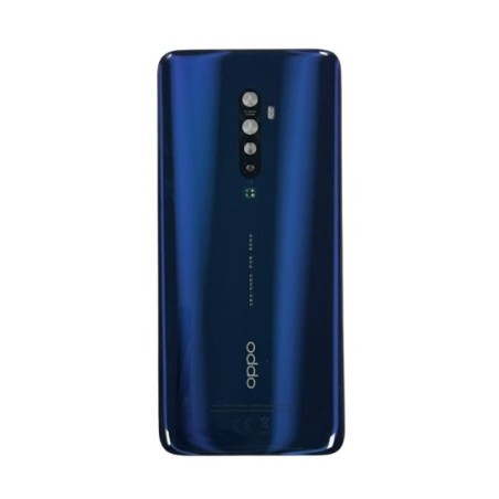 Vitre arriere bleu seconde vie tbe oppo RENO 2